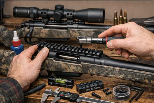 Установка планки Пикатинни: как поставить ровно и надёжно