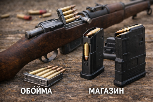 Обойма и магазин: отличия, которые важно знать стрелку