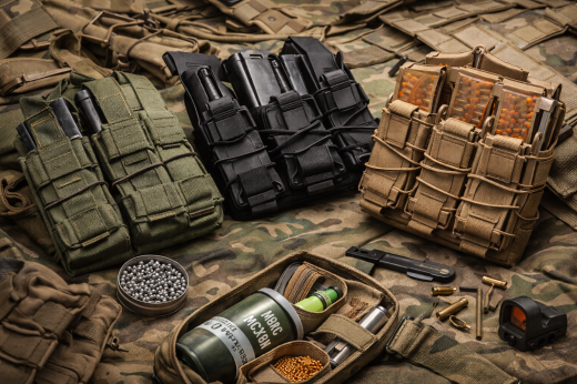 Подсумки для страйкбола: компактно, удобно, надёжно