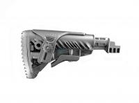 Приклад Fab Defense Gl-Shock для АК47, 74 со щекой и планками