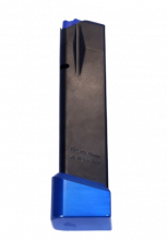 Пятка с пружиной Springer Precision 140 мм для 17-местных магазинов Mec-Gar синяя