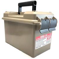 Ящик MTM герметичный для хранения патронов песочный