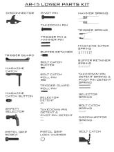 Набор основных штифтов и пружин для AR-15, Gladman