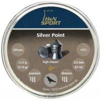 Пульки HN Silver Point 5,5 мм (200 шт)