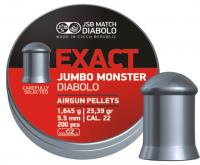 Пульки JSB Exact Jumbo Monster 5,5 мм (5.52) (200 шт)