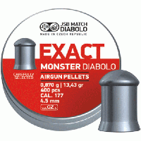 Пульки JSB Exact monster diablo 4,5 мм (4,52) (400 шт)