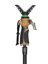 Опора FieryDeer Gen3, монопод, 1.8м, регулировка высоты, V-упор 360°, камуфляж