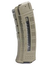 Магазин с окном Gen2 АК-74М АК-12 Сайга 5,45х39 на 30, песочный, Стич Профи