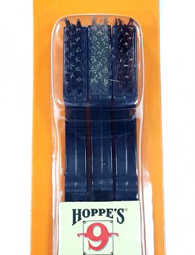 Набор щёток Hoppe's: стальная, нейлоновая, бронзовая фото