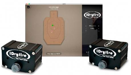 Интерактивный тренажер iDryfire Target с двумя фото