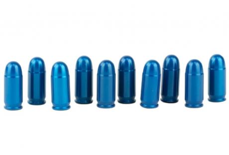 Фальшпатроны A-Zoom калибр 380 ACP синие фото