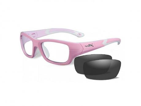 Очки Wiley X FLASH с бело-розовой фото