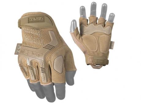 Перчатки Mechanix M-Pact Fingerless песочные фото