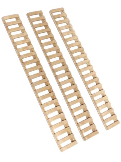 Накладка на Пикатинни низкопрофильная Зенит песочная фото