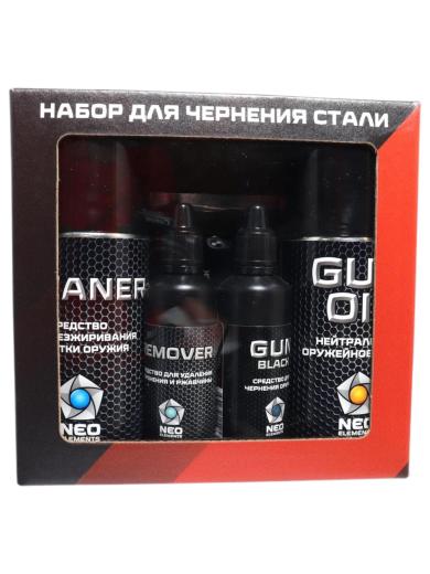 Набор средств NEO для чернения стали фото