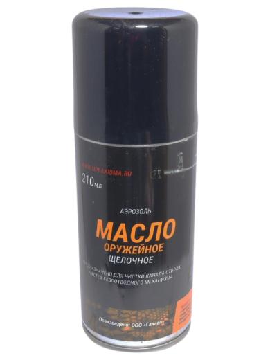 Масло оружейное щелочное, аэрозоль фото