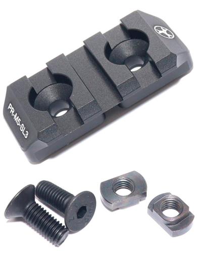 Планка Пикатинни алюминий 3 слота, Armacon фото