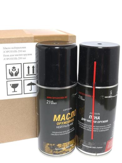 Масло нейтральное + пена для чистки фото