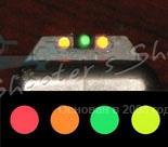 Флуоресцентные наклейки Daysiters Handgun Sights зеленый фото