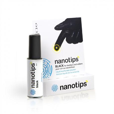 Сенсорное покрытие NanoTips (черный флакон) для фото