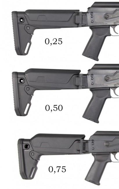 Щека для прикладов Magpul AK 0.75" черная.